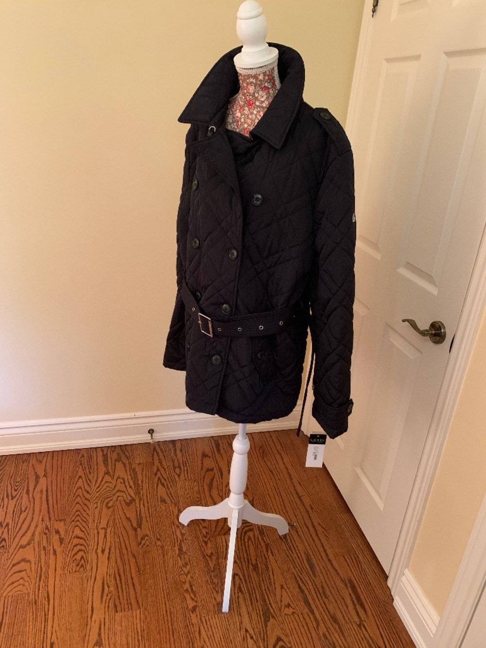 NWT  Ralph Lauren Quilted Jacket XXL Dark Blue